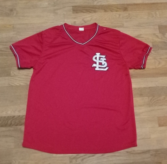 St. Louis Cardinals Retro Mesh Jersey SGA XL Shirt MLB Baseball - Picture 4 of 4